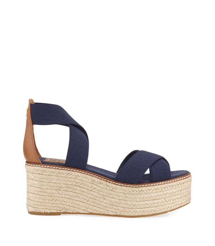 Tory Burch platform espadrilles