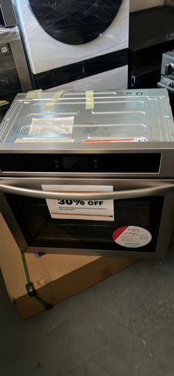30 inches of Frigidaire wall oven