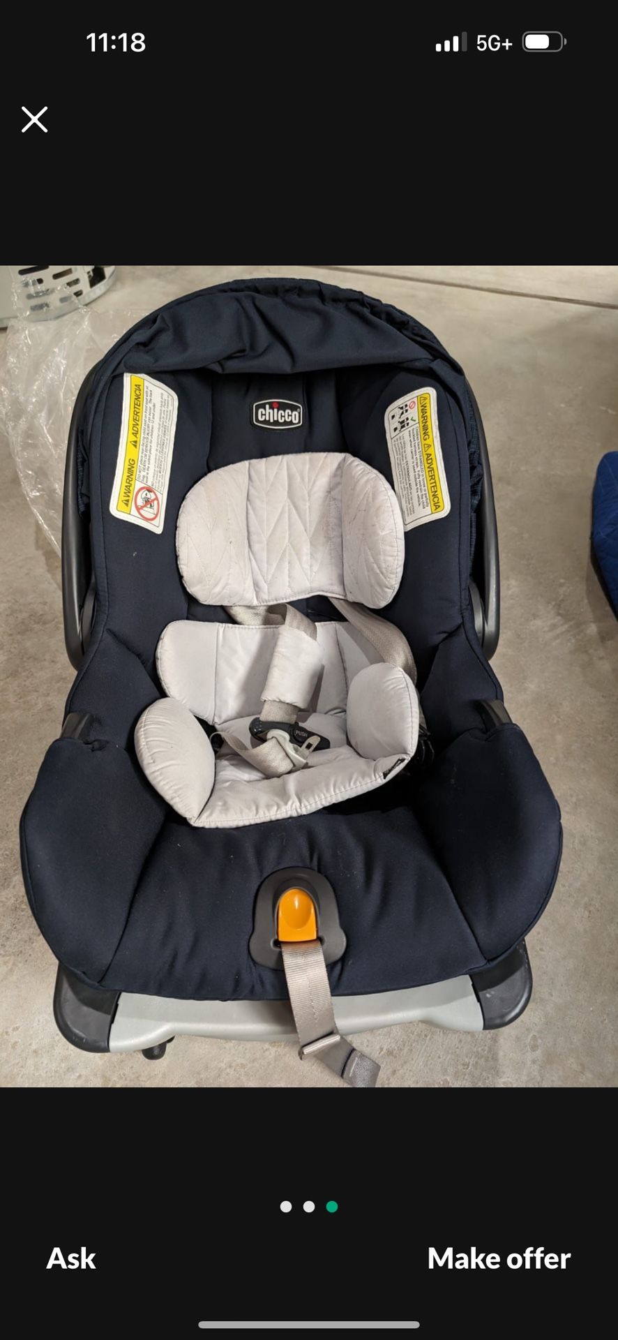 Chicco 35 Infant Car Seat
