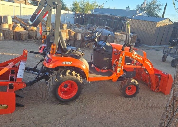 Kubota bx23s With Backhoe Included