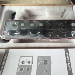 $60 OR BEST OFFER!! Depusheng Professional Audio Interface Sound Card.  