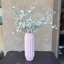 Pink Ceramic Vase