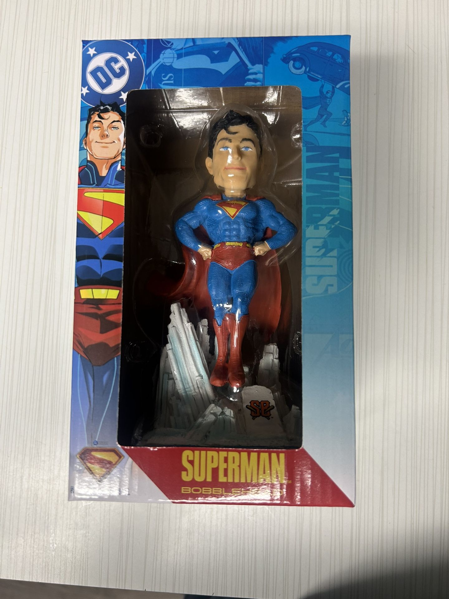 Schaumburg Boomers Dc Comics Superman Bobble Head