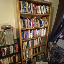 Oak Bookshelf 