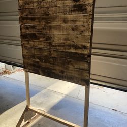 Wood Back Drop