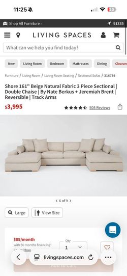 6 month old couch for sale no  rips no damages  reseda area
