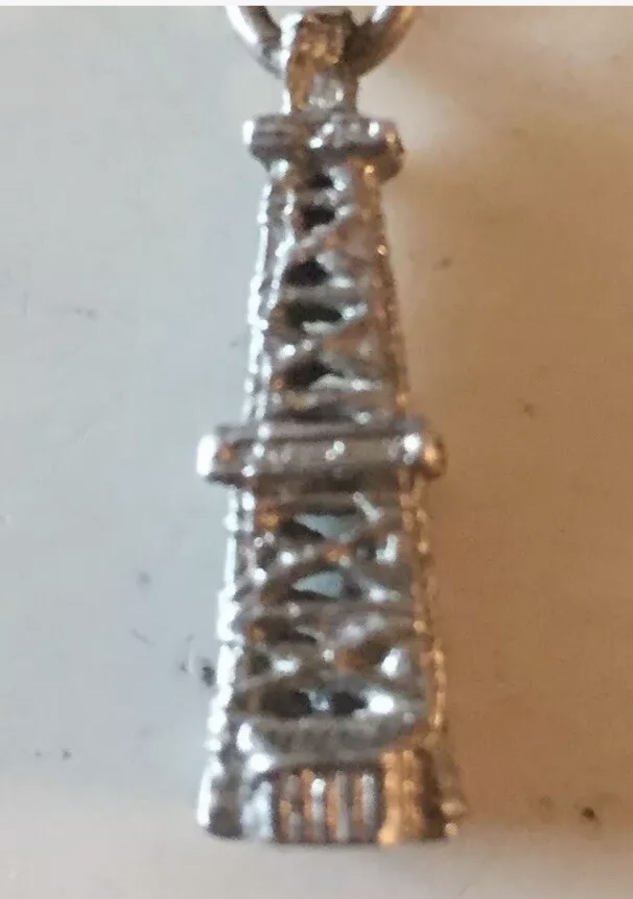 Vintage/Antique Sterling Silver Oil Well Necklace/ Bracelet Charm