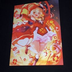 Genshin Impact 3D Lenticular Anime Poster