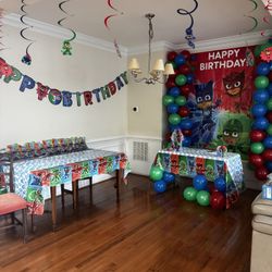 PJ MASKS PARTY DECORATION 