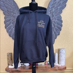 Men's Black Hoodie Sweater
