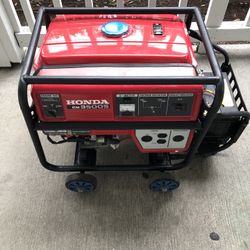 Like New Honda 3500+w Electric start generator
