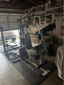 Work out ropes machine