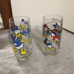 Donald and Daisy Glasses 