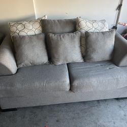 Grey Sofa And Loveseat 