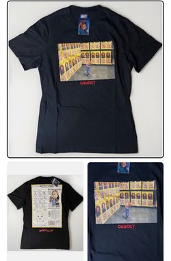 Men’s black chucky shirt from shoe palace