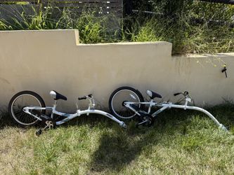Two WeeRide Trailer Bikes