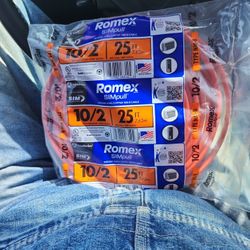 Romex  10/2.  25ft