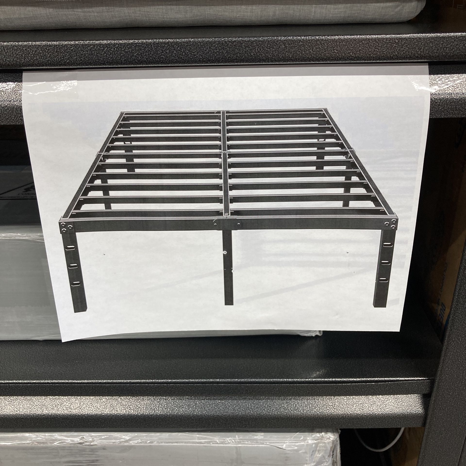 Full Jeto Meta Bed Frame 