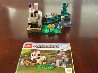 Lego 21181 Minecraft the rabbit ranch