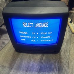 Panasonic PV-C1341 13” TV VCR FM RADIO 