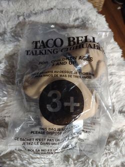 Taco bell plush toy