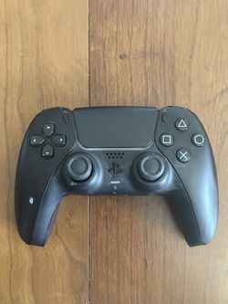 Sony PlayStation 5 Black Wireless Ergonomic Plastic Controller for PS5 Console