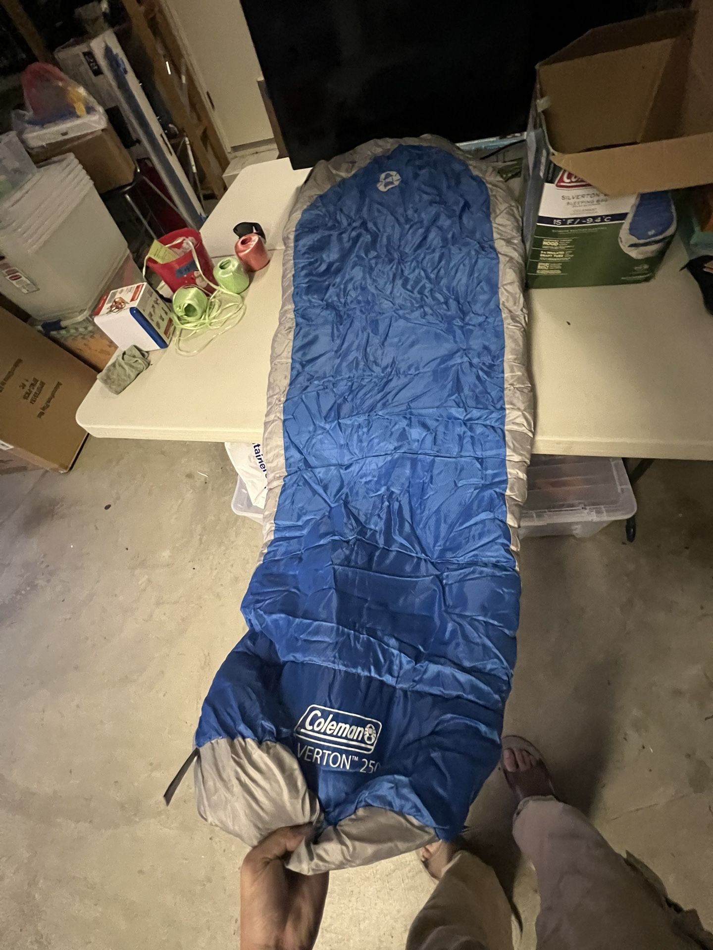 Coleman Silverton 250 Mummy Sleeping Bag – 15°F (-9.4°C)