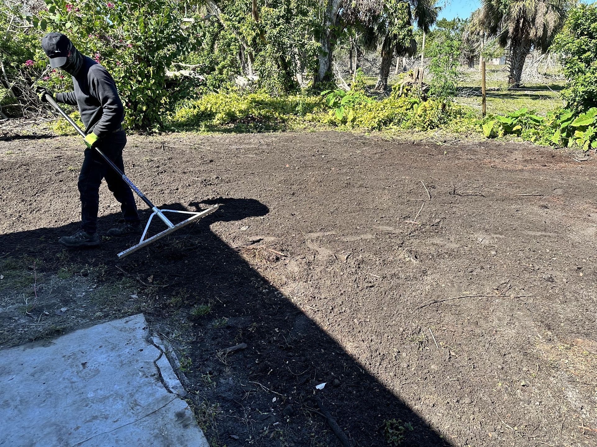 Drain field and septic tank. Sistema séptico.