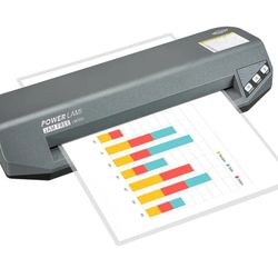 3-10 mil, Heavy Duty, 48-Second Warm-up Commercial Laminating Machine, Never Jam High Speed 13-inch Thermal Laminator Machine for Business/Office/Schl