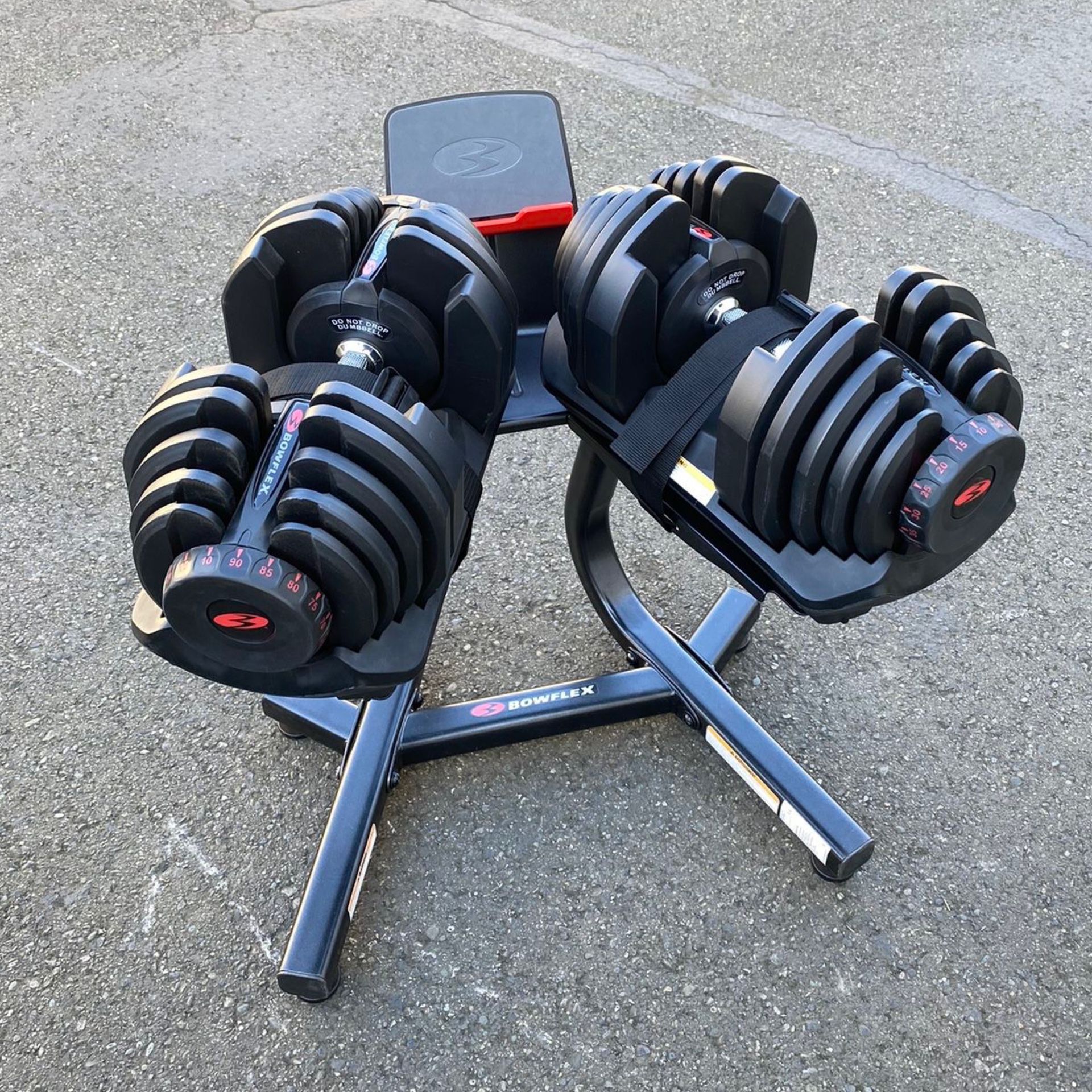 Bowflex Dumbbell Media Rack Stand for SelectTech 552 or 1090