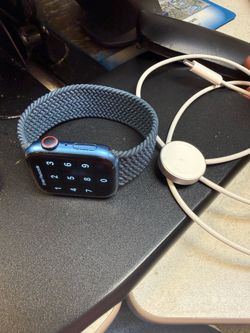 Apple Watch Series 7 45mm with cellular  blue