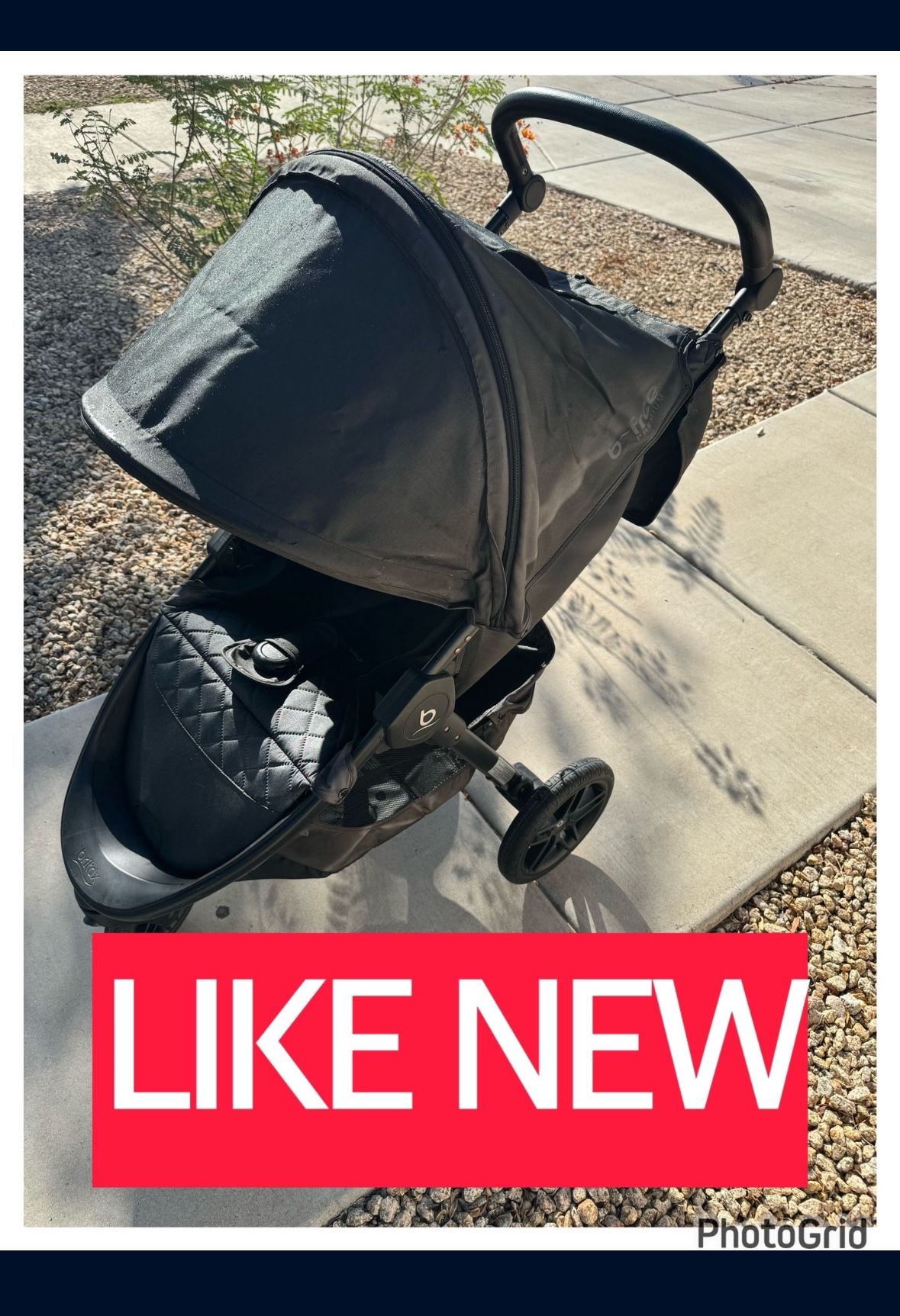 Britax B-Free Premium Stroller, Black Shimmer 