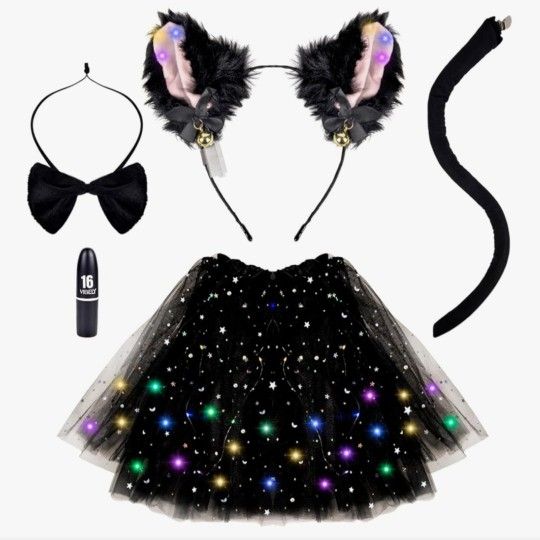 Black cat costume