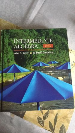 Intermediate Algebra Textbook