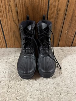 Black Sperry Duck Boots
