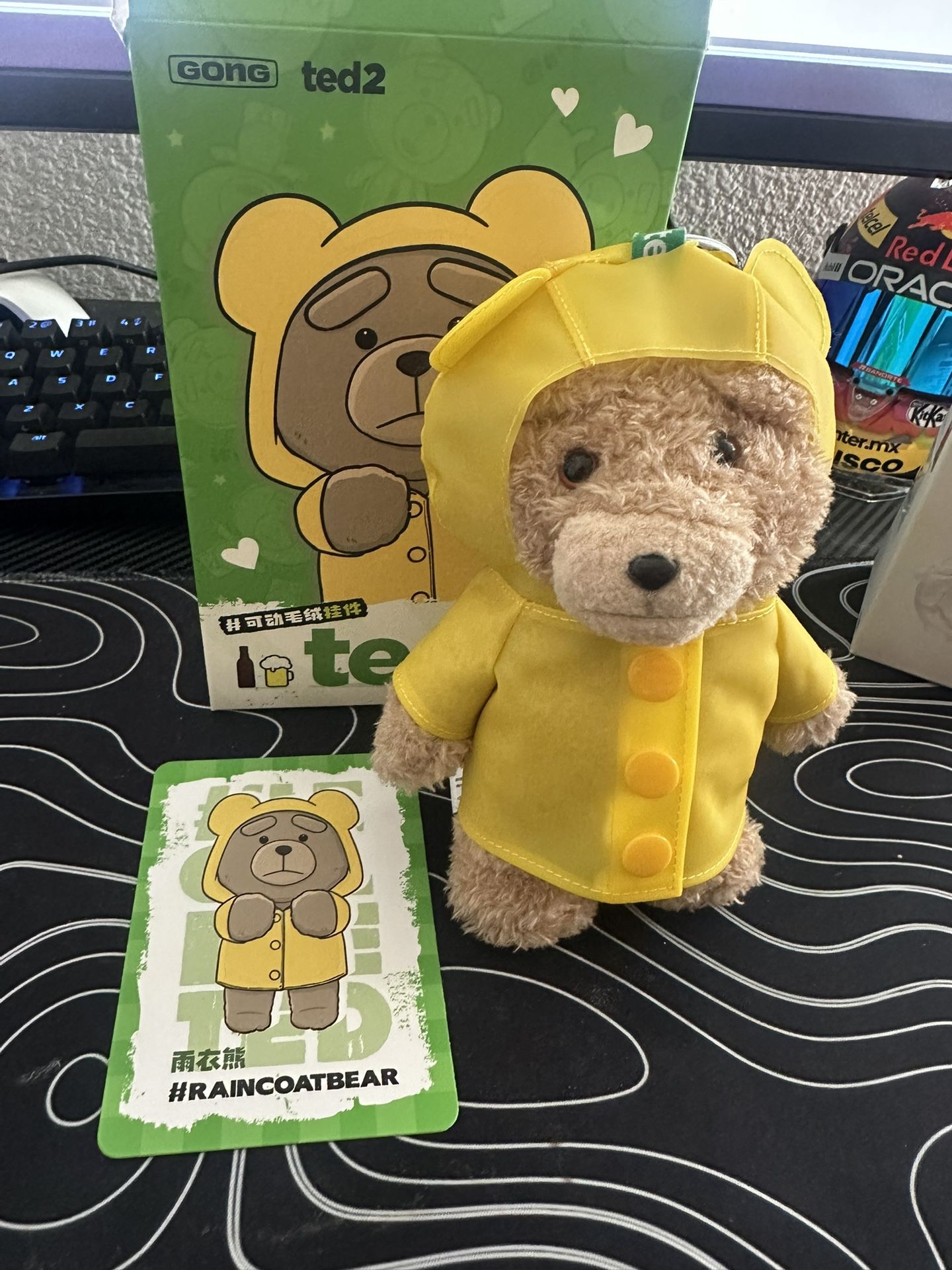 POPMART Ted 2 Raincoatbear