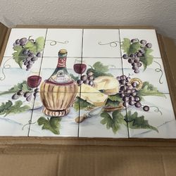 Decorative Backsplash Ceramic Tile Mural