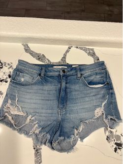 Eunina high rise shorts size large