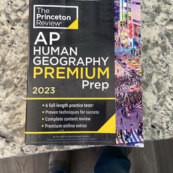 The Princeton Review AP Human Geography 2023