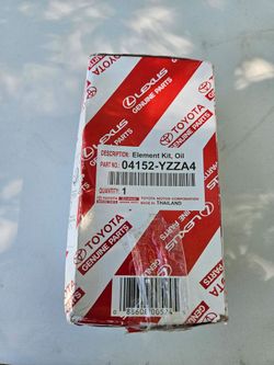 Brand New OEM Toyota Oil Filter Part No. 04152-YZZA4 Sequoia Land Cruiser Tundra LX570 Lexus