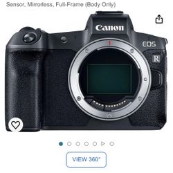 Canon EOS R Vlogging Camera 4K Mirrorless 