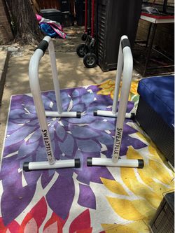 Set of 2 Exercise Bars for Dips & Calisthenics - Parallette Equipment