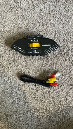 AV / RCA Hub Splitter
