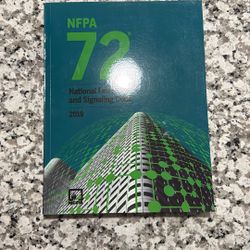 NFPA 72 Fire Alarm And Signaling Code