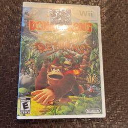 Donkey Kong Country Returns (Nintendo Wii, 2010) Factory Sealed Indented 