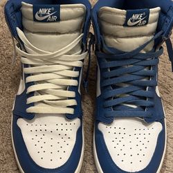 Air Jordan 1 High Blue/White – Men’s Size 11