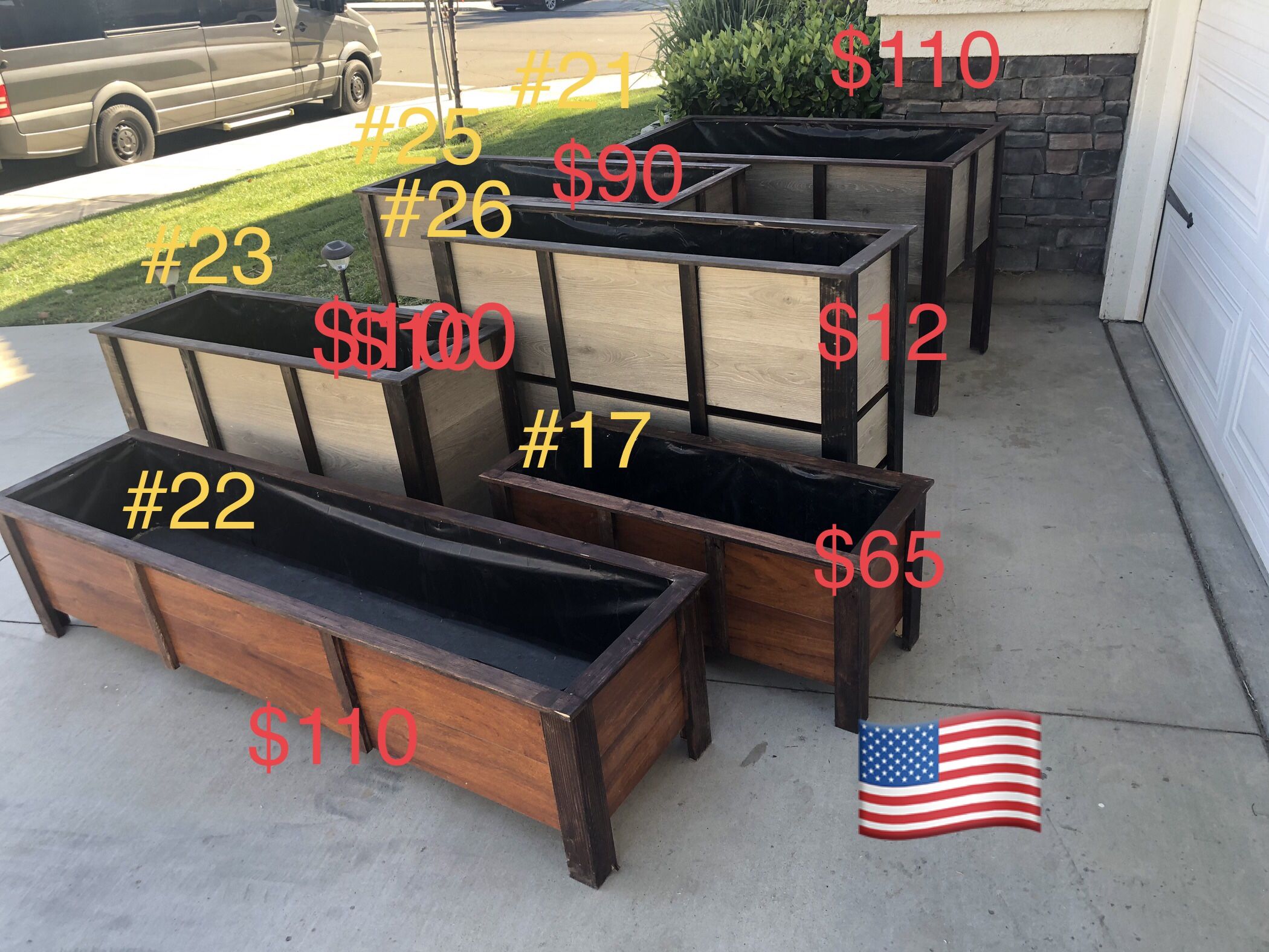 Patio Deck Planters Pots