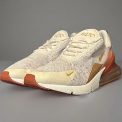 Nike Air Max 270 Light Cream Terra Blush AH6789-203 Women's 7.5