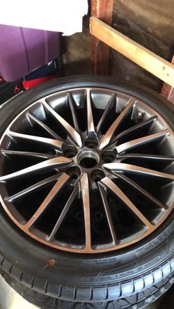 Lexus LS 460 f sport rim