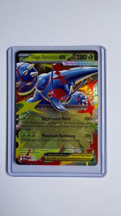 Mega Heracross ex 004/094 Double Rare Phantasmal Flames Pokemon NM/M